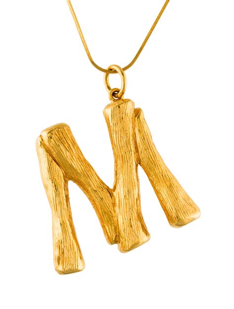 Céline Alphabet Necklaces: The Must